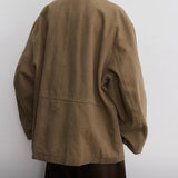 Lyon Barn Jacket in Brown