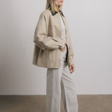 BESTSELLER Claudie Barn Jacket in Ecru