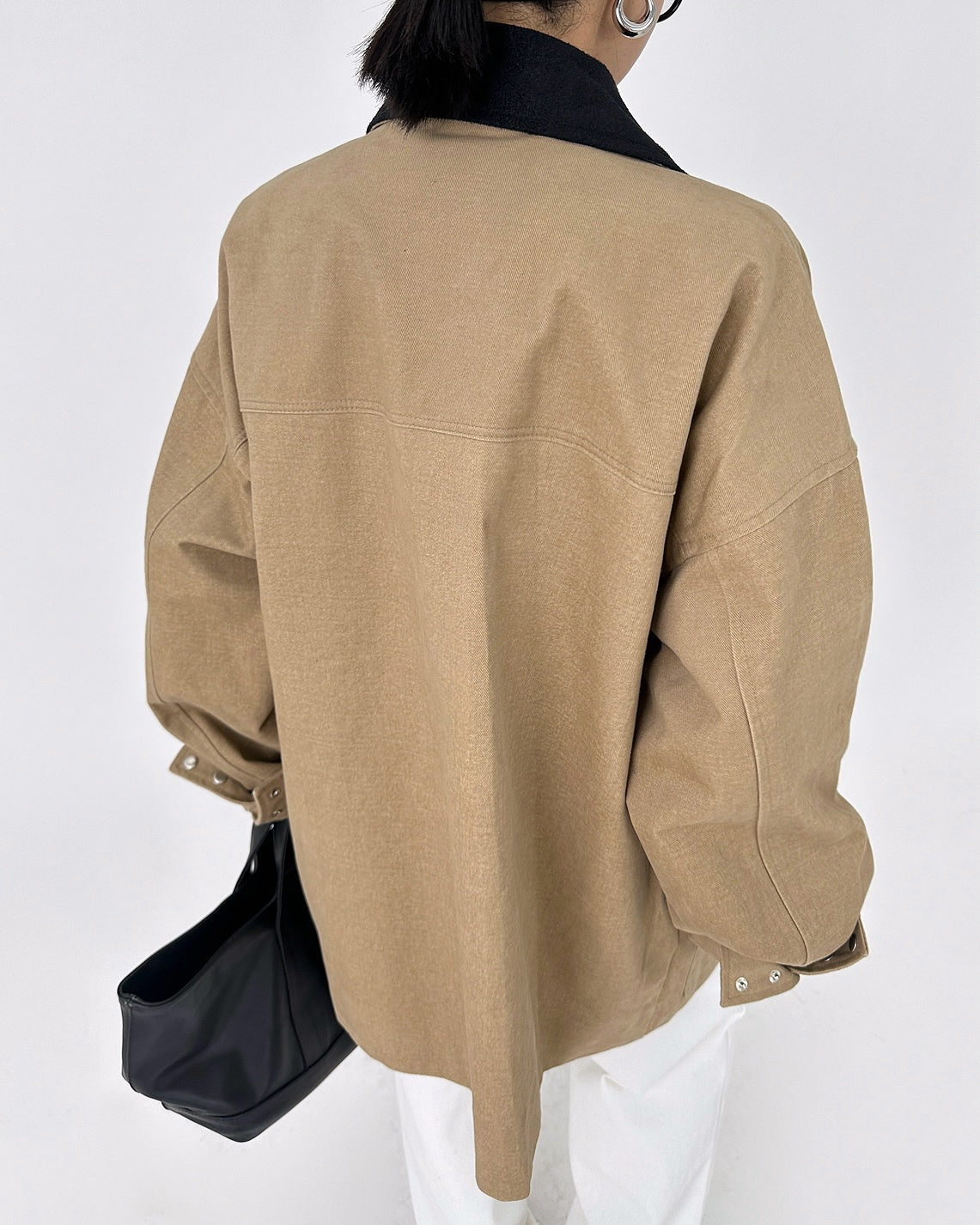 Harlow Barn Jacket in Beige