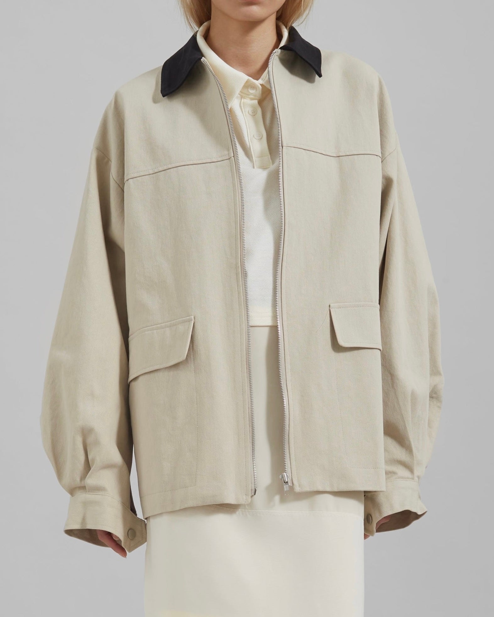 BESTSELLER Claudie Barn Jacket in Ecru