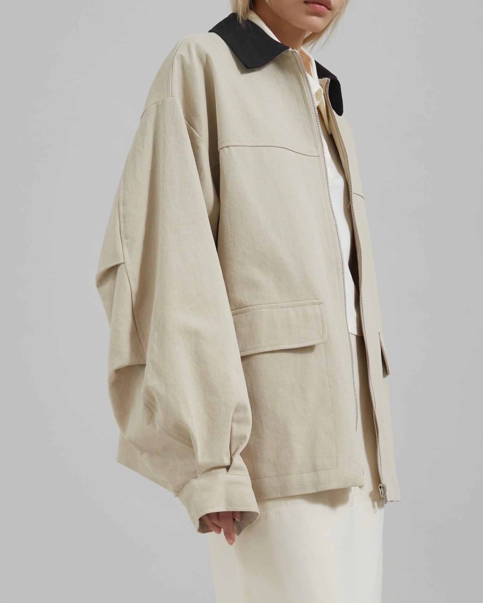 BESTSELLER Claudie Barn Jacket in Ecru