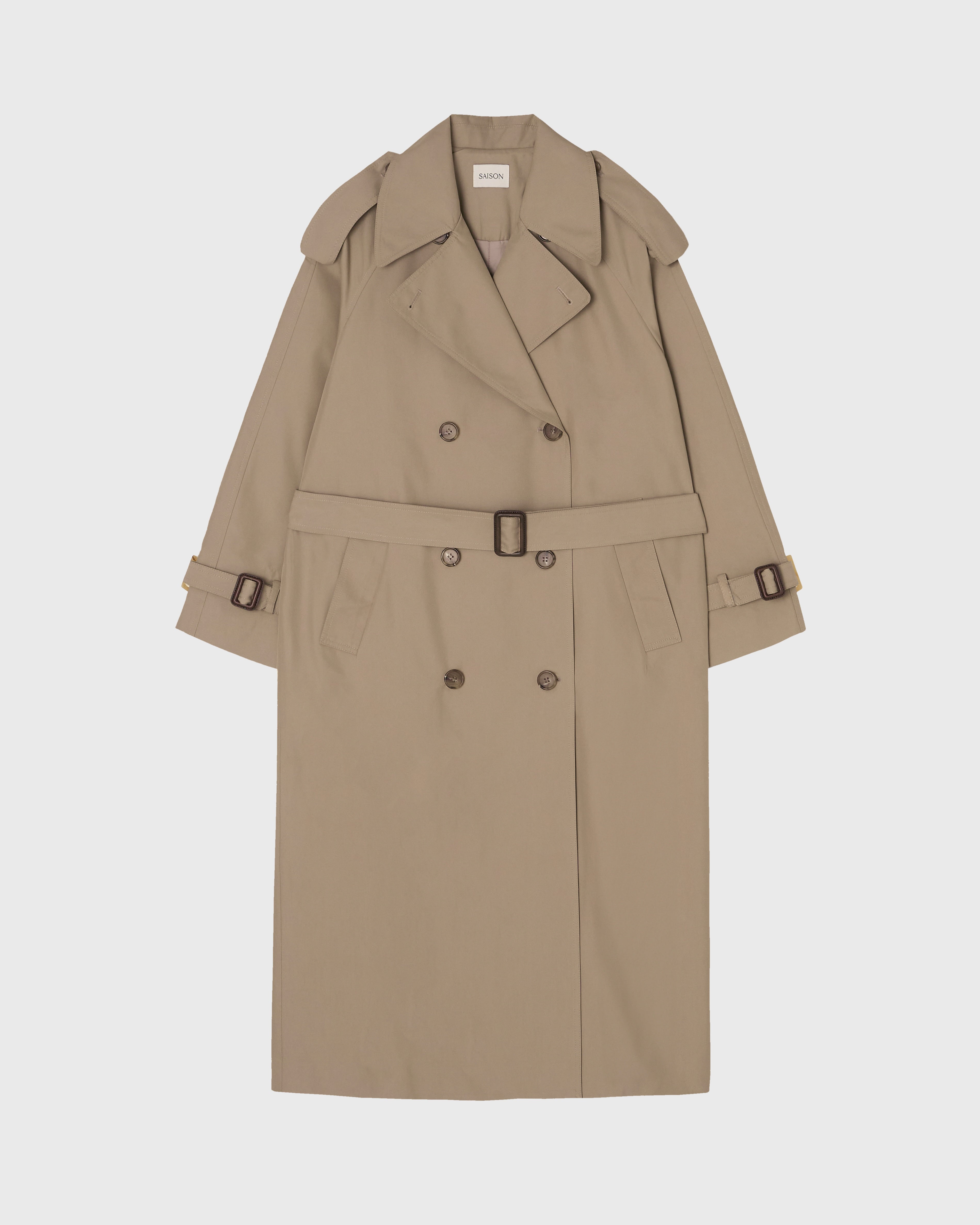 Philippe Trench Coat in Beige