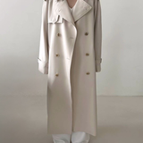 RESTOCK Penelope Trench Coat in Cream