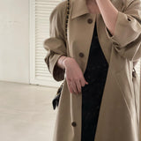 Kristen Trench Coat in Beige