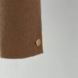 Angelina Wool Tweed Jacket in Brown