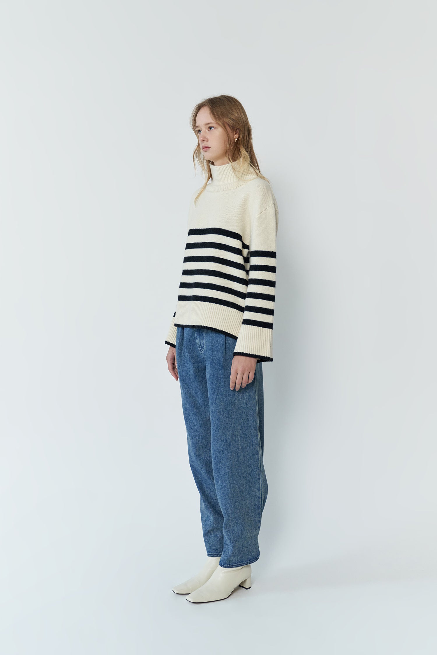 Cecile Wool Turtleneck Sweater