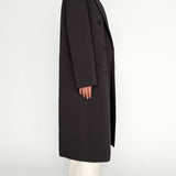 Sofia Double Breasted Coat in Charcoal