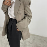 James Blazer in Light Khaki