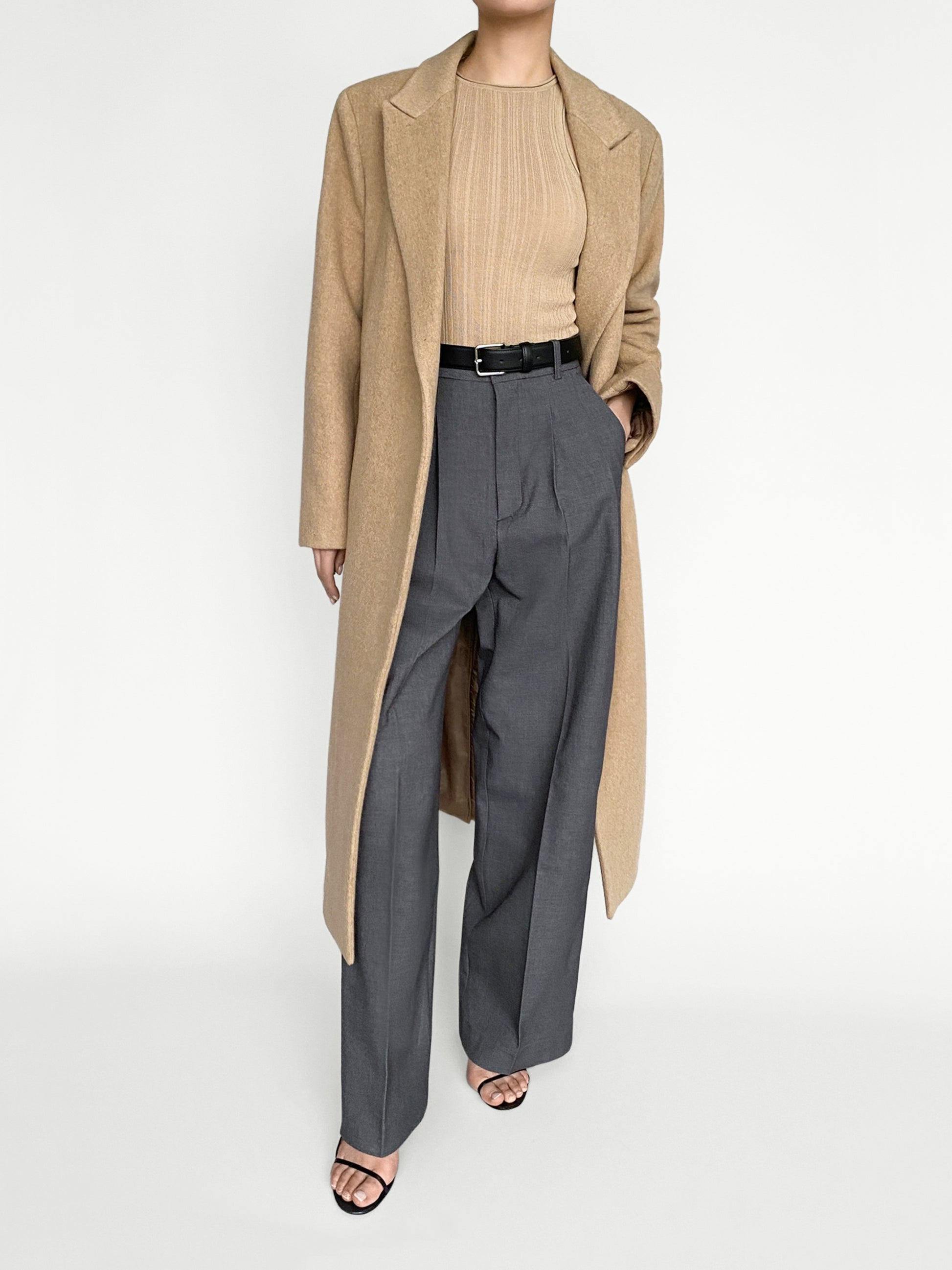 Evelyn Wool Coat