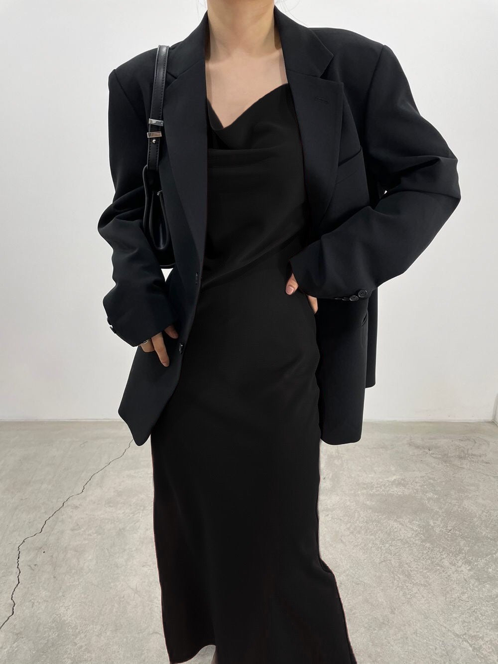 Aman Blazer in Black