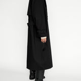 Yasmin Trench Coat in Black