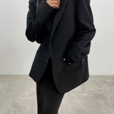 Aman Blazer in Black