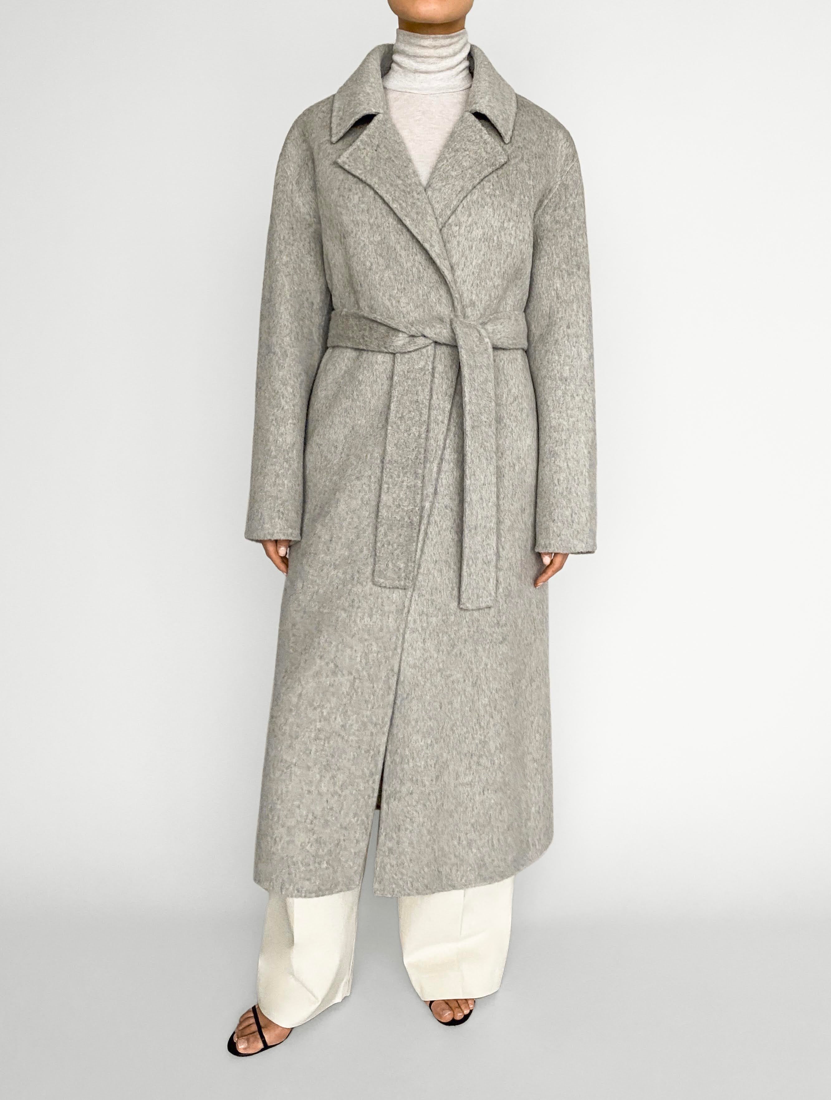 [試着のみ]ASCLO Wool Over Trench Coat Asclo Wool Over Trench Coat (2 colors) - 애즈클로