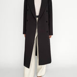 Sofia Double Breasted Coat in Charcoal
